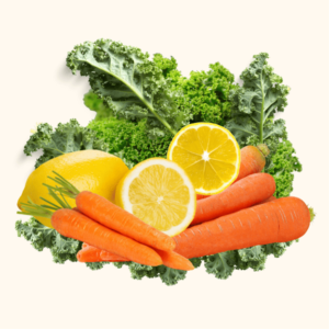 Complexe Chou Kale Carotte et Citron